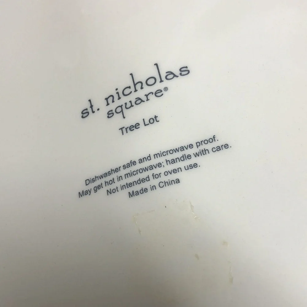 St. Nicholas square salad plates
